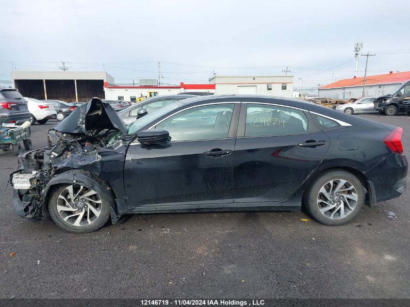 2016 Honda Civic Ex VIN: 2HGFC2F71GH002896 Lot: 12146719