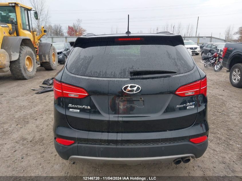 2016 Hyundai Santa Fe Sport VIN: 5XYZUDLA8GG343196 Lot: 12146720