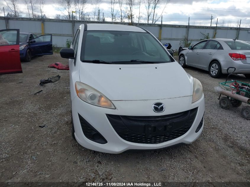 2012 Mazda Mazda5 VIN: JM1CW2CL5C0109281 Lot: 12146725