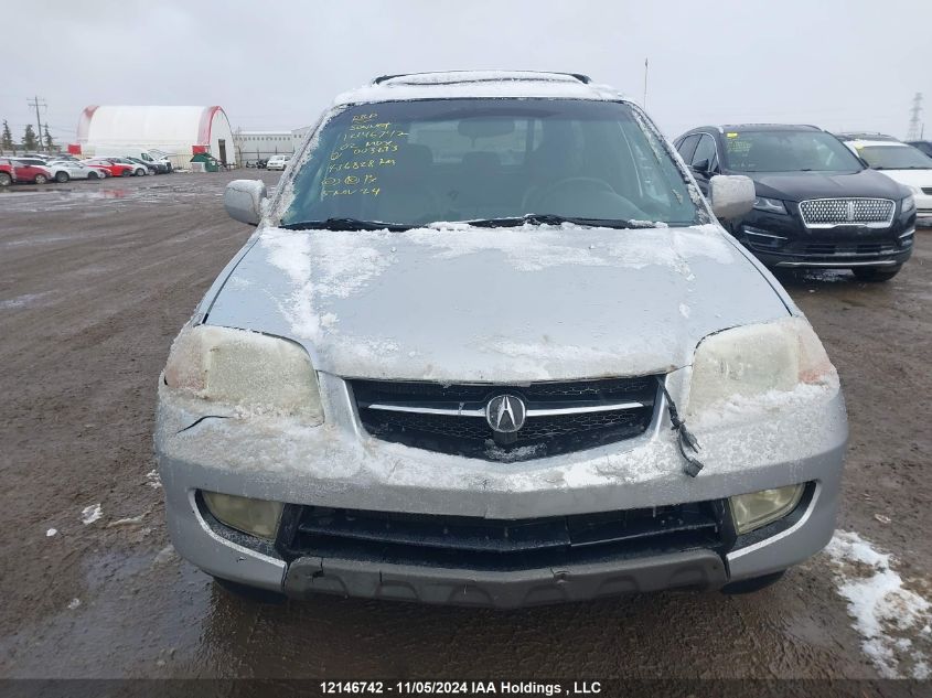 2002 Acura Mdx VIN: 2HNYD18642H003613 Lot: 12146742