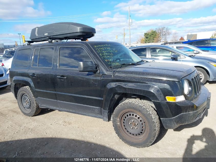 2017 Jeep Patriot VIN: 1C4NJRAB2HD164152 Lot: 12146776