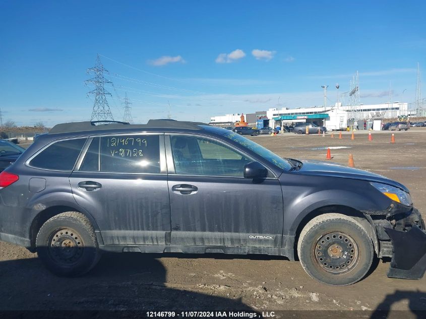 2013 Subaru Outback VIN: 4S4BRGBC4D3217128 Lot: 12146799