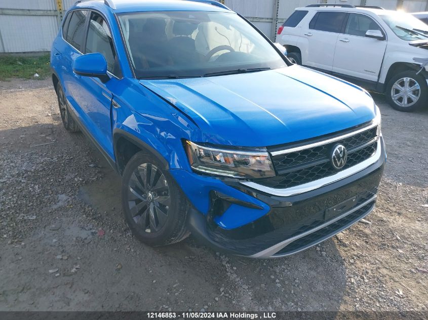 2023 Volkswagen Taos VIN: 3VVSX7B25PM368243 Lot: 12146853