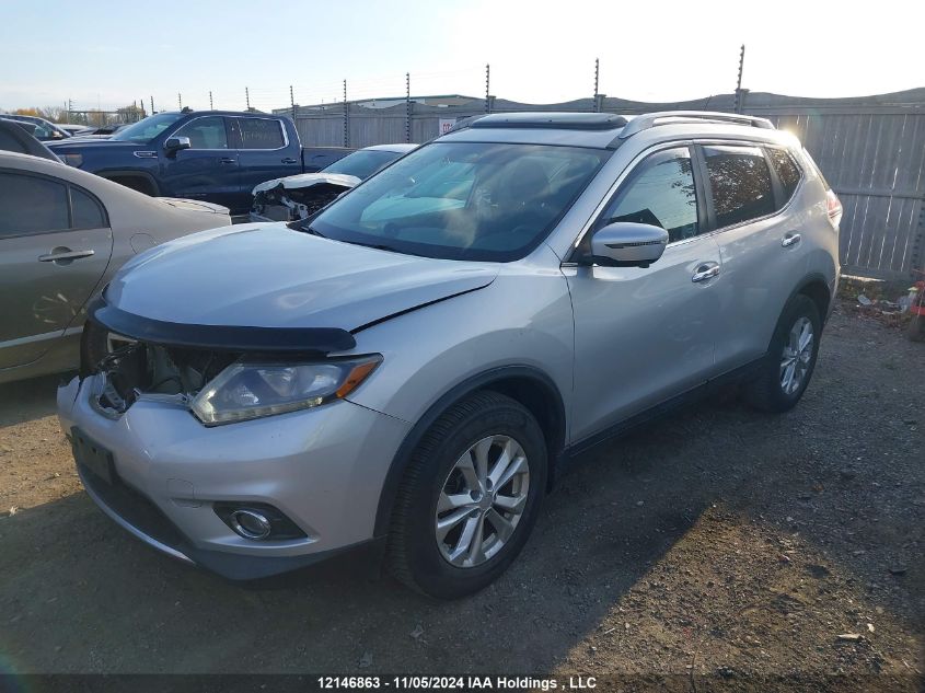 2016 Nissan Rogue VIN: 5N1AT2MV4GC775743 Lot: 12146863