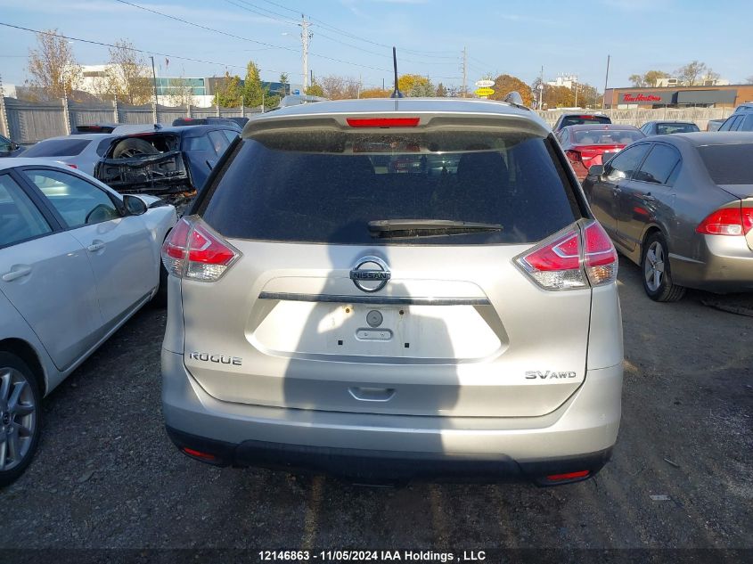 2016 Nissan Rogue VIN: 5N1AT2MV4GC775743 Lot: 12146863