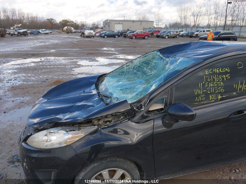 2011 Ford Fiesta Se VIN: 3FADP4EJ2BM211356 Lot: 12146895