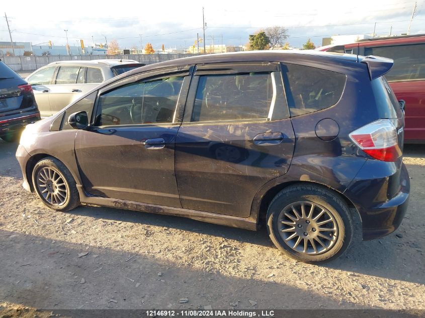 2009 Honda Fit VIN: JHMGE888X9S801740 Lot: 12146912