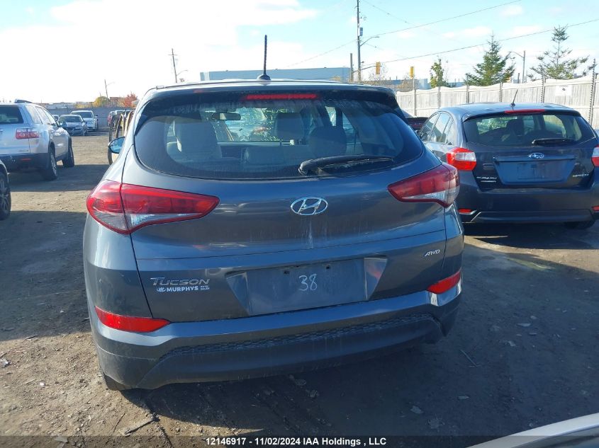 2017 Hyundai Tucson VIN: KM8J2CA42HU515647 Lot: 12146917