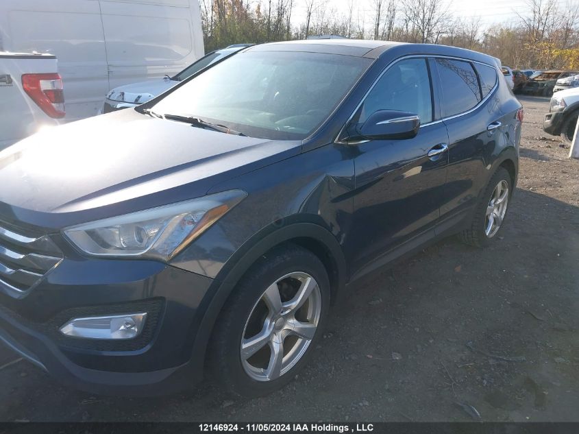 2013 Hyundai Santa Fe Sport 2.0T Limited VIN: 5XYZUDLAXDG050962 Lot: 12146924