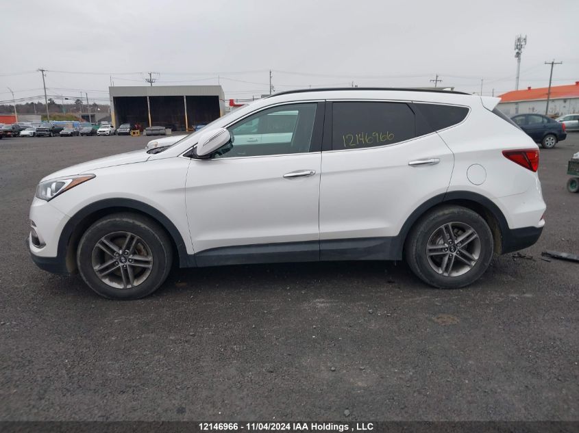 2017 Hyundai Santa Fe Sport VIN: 5XYZUDLBXHG421200 Lot: 12146966