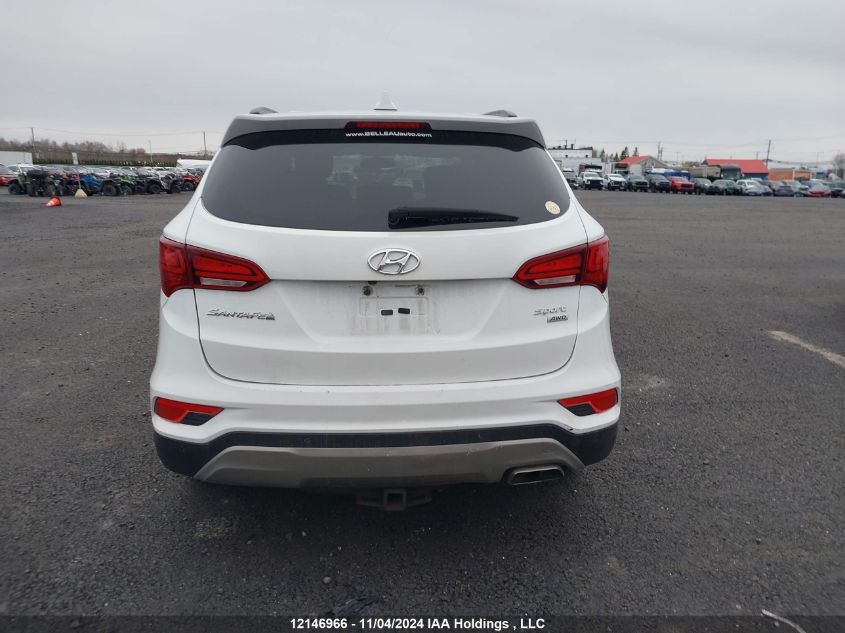 2017 Hyundai Santa Fe Sport VIN: 5XYZUDLBXHG421200 Lot: 12146966