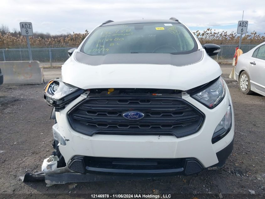 2020 Ford Ecosport Ses VIN: MAJ6S3JL9LC314480 Lot: 12146978