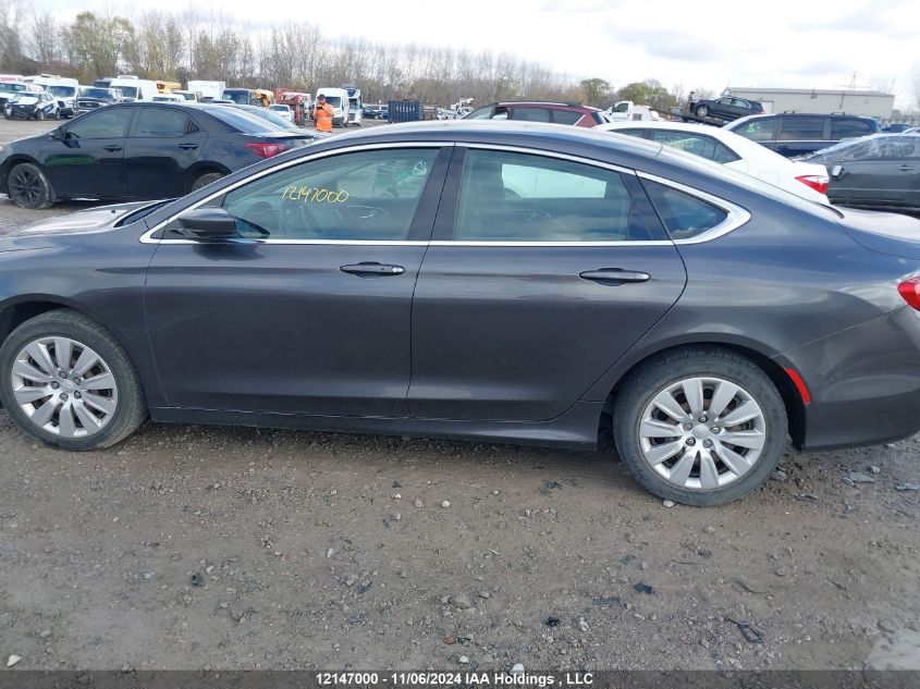 2016 Chrysler 200 Lx VIN: 1C3CCCFB9GN153105 Lot: 12147000