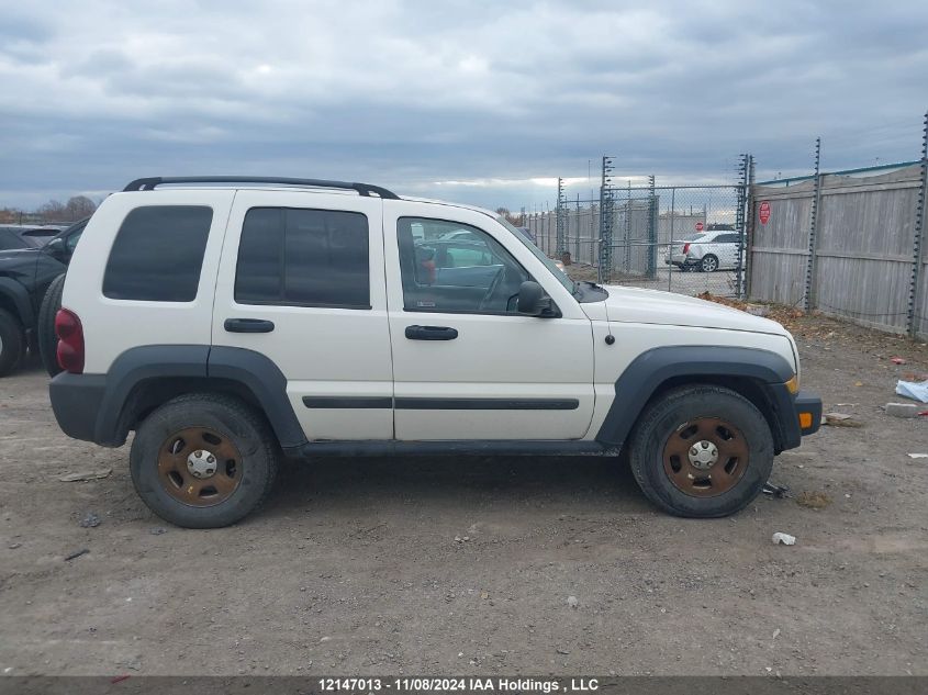 2006 Jeep Liberty Sport VIN: 1J4GL48K16W256375 Lot: 12147013