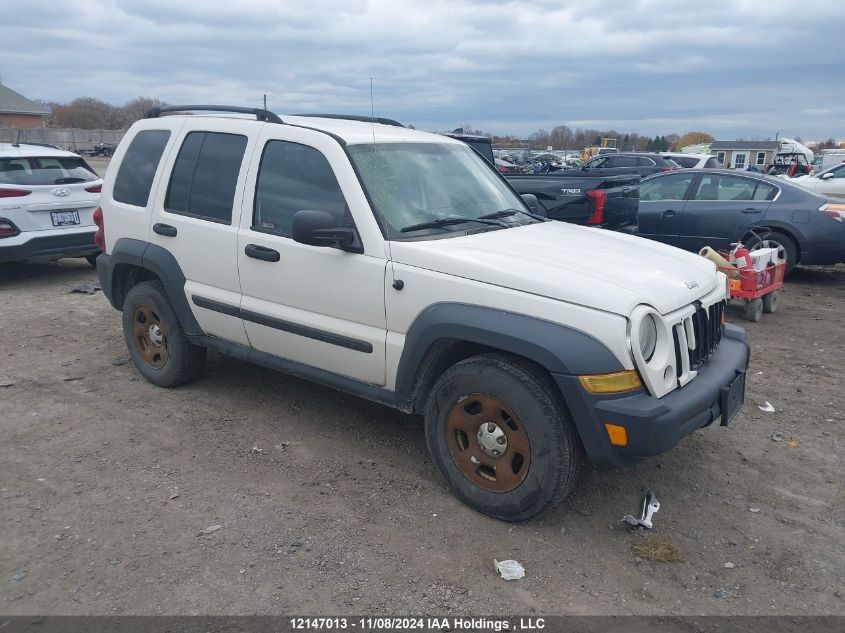 2006 Jeep Liberty Sport VIN: 1J4GL48K16W256375 Lot: 12147013