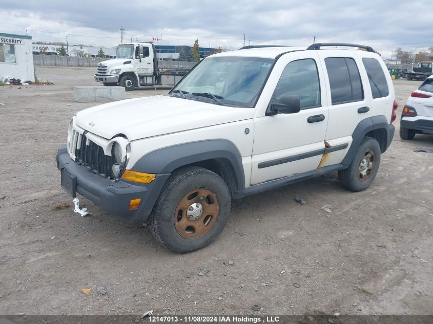 2006 Jeep Liberty Sport VIN: 1J4GL48K16W256375 Lot: 12147013