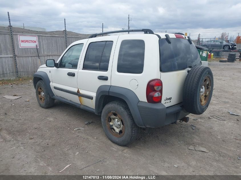 2006 Jeep Liberty Sport VIN: 1J4GL48K16W256375 Lot: 12147013