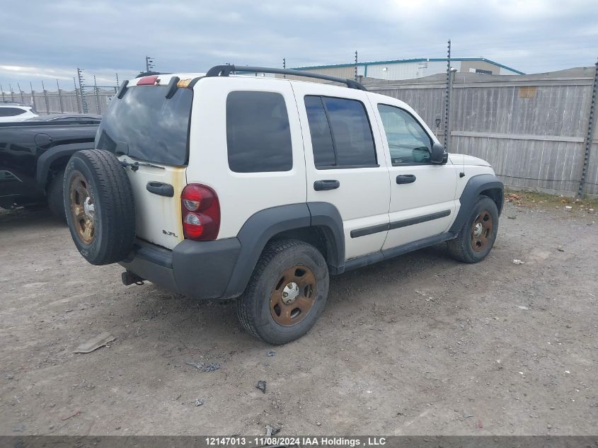 2006 Jeep Liberty Sport VIN: 1J4GL48K16W256375 Lot: 12147013