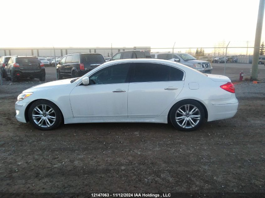 2012 Hyundai Genesis 3.8L VIN: KMHGC4DD0CU173150 Lot: 12147063