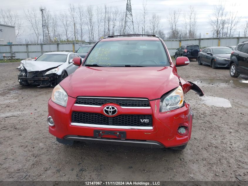 2010 Toyota Rav4 Limited VIN: 2T3YK4DV2AW004543 Lot: 12147067