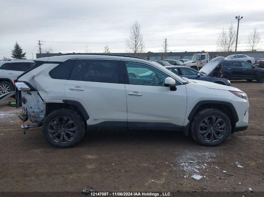 2022 Toyota Rav4 Limited VIN: 2T3DWRFV9NW147282 Lot: 12147087