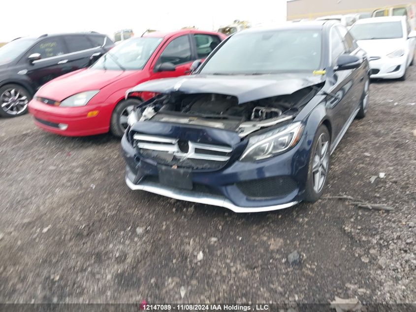 2016 Mercedes-Benz C-Class VIN: 55SWF4KB8GU178098 Lot: 12147089