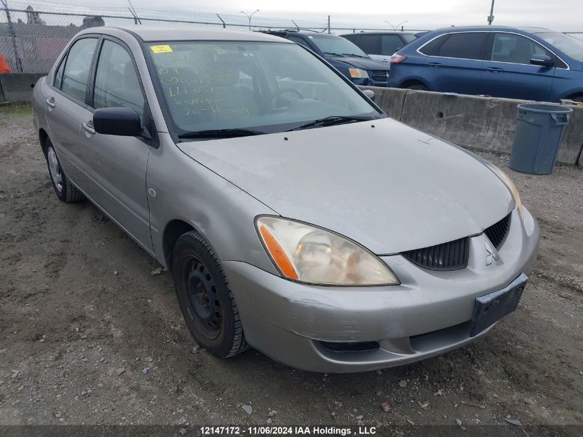 2004 Mitsubishi Lancer VIN: JA3AJ26E34U601738 Lot: 12147172