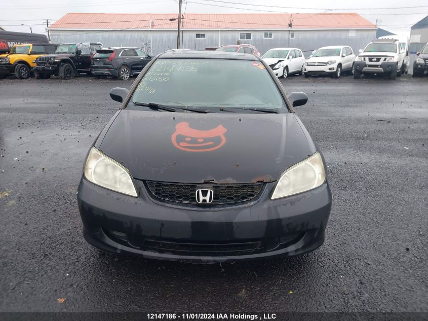 2004 Honda Civic VIN: 1HGEM21904L811810 Lot: 12147186