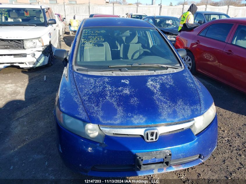 2006 Honda Civic VIN: 2HGFA16356H024217 Lot: 12147203