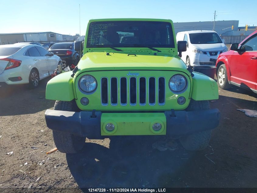 2016 Jeep Wrangler Unlimited Sahara VIN: 1C4BJWEG0GL300032 Lot: 12147228