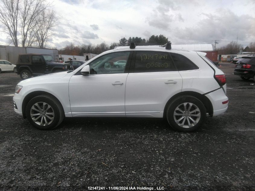 2015 Audi Q5 Premium Plus VIN: WA1LFCFP9FA005602 Lot: 12147241