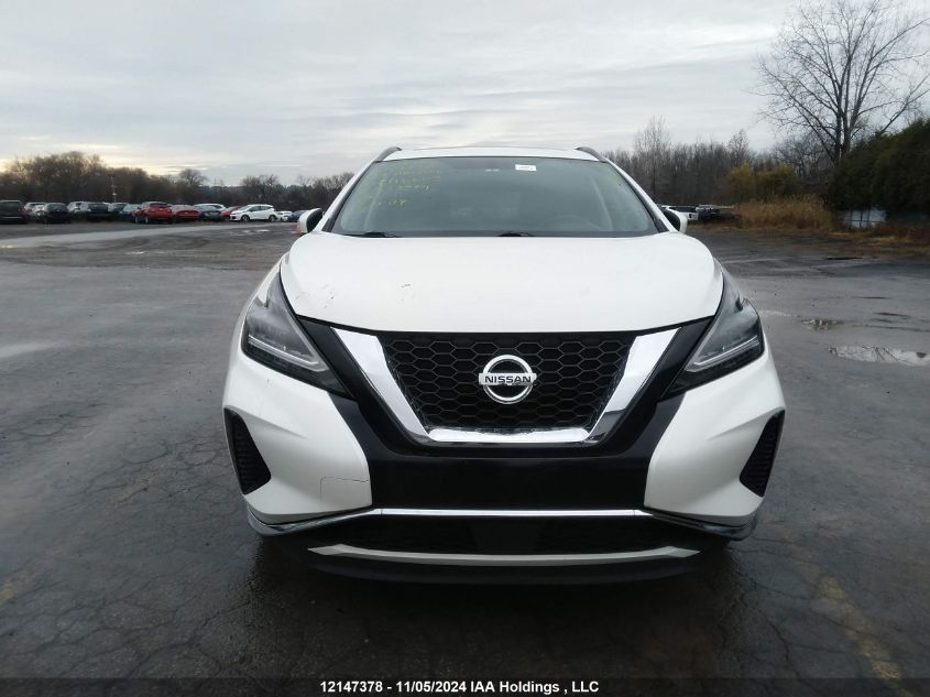 2019 Nissan Murano VIN: 5N1AZ2MS1KN116603 Lot: 12147378