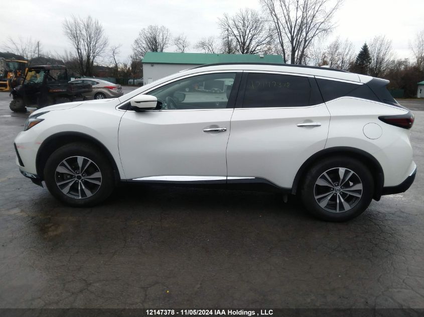 2019 Nissan Murano VIN: 5N1AZ2MS1KN116603 Lot: 12147378