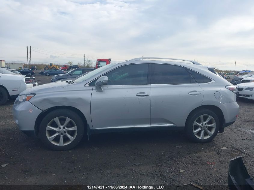 2010 Lexus Rx 350 VIN: 2T2BK1BA5AC040074 Lot: 12147421