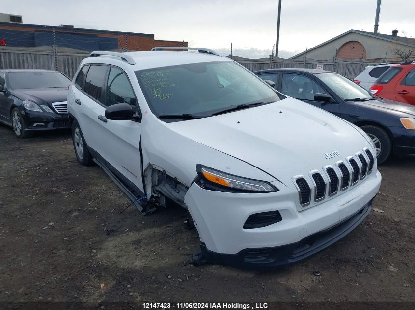 2014 Jeep Cherokee Sport VIN: 1C4PJMAB7EW188622 Lot: 12147423