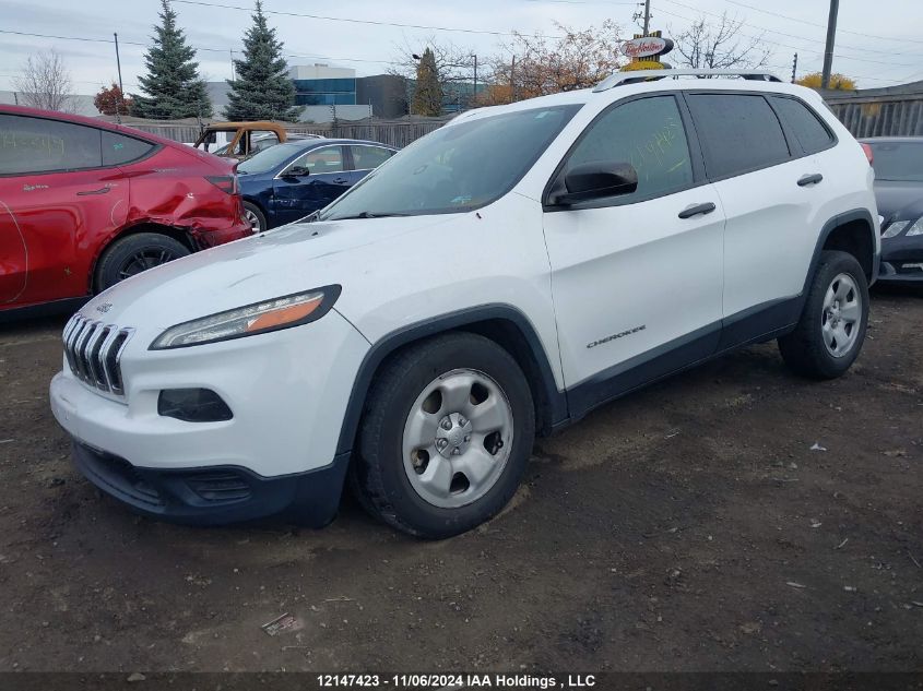 2014 Jeep Cherokee Sport VIN: 1C4PJMAB7EW188622 Lot: 12147423