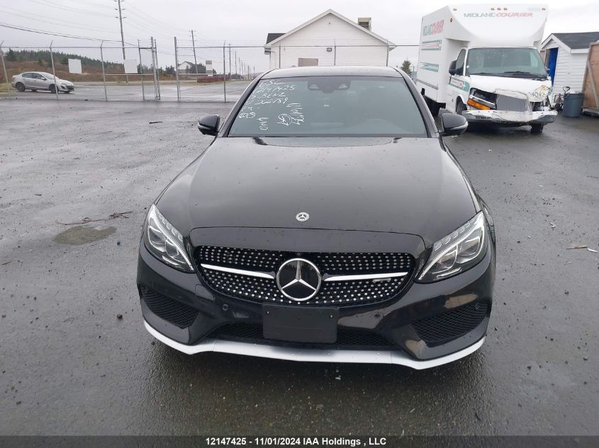 2018 Mercedes-Benz C 43 4Mati Amg VIN: 55SWF6EB6JU266789 Lot: 12147425