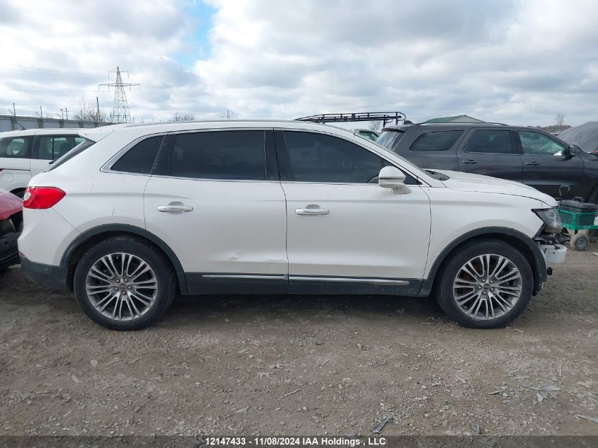 2016 Lincoln Mkx Reserve VIN: 2LMTJ8LR3GBL21106 Lot: 12147433