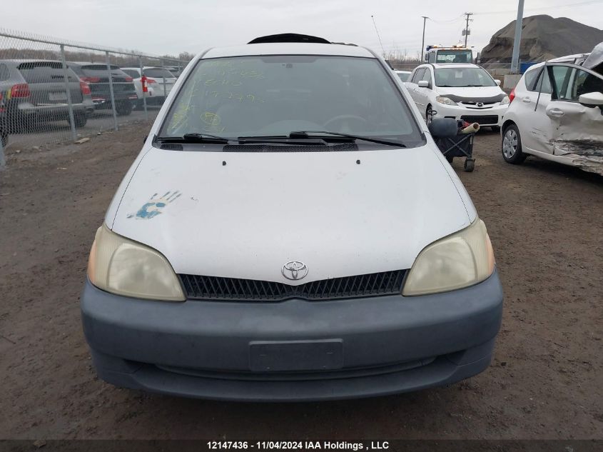 2001 Toyota Echo VIN: JTDAT123310177796 Lot: 12147436