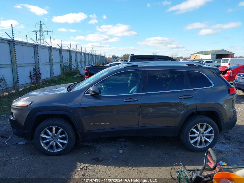 2014 Jeep Cherokee Limited VIN: 1C4PJMDS1EW138794 Lot: 12147495