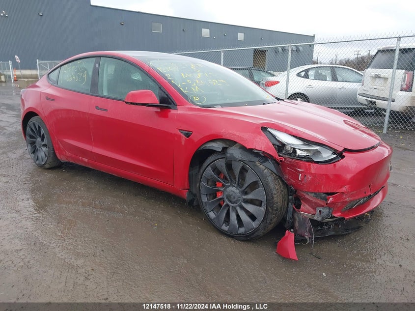 5YJ3E1EC3MF984629 2021 Tesla Model 3 auction photo 1