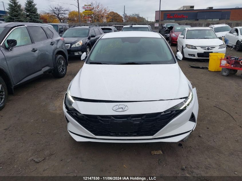 2022 Hyundai Elantra Preferred Ivt VIN: KMHLM4AG1NU285629 Lot: 12147530