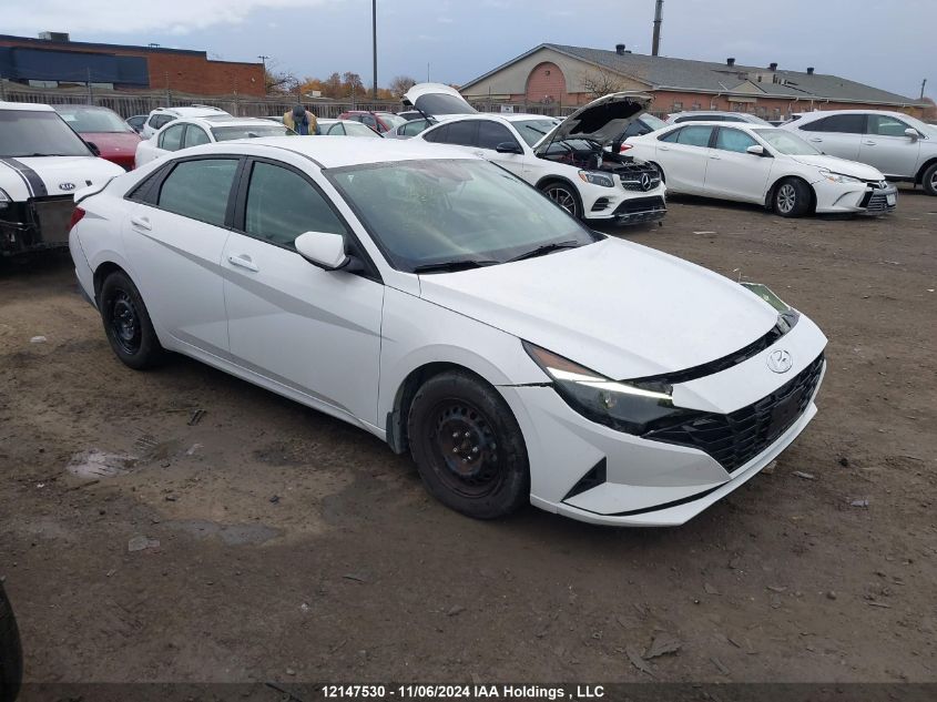 2022 Hyundai Elantra Preferred Ivt VIN: KMHLM4AG1NU285629 Lot: 12147530