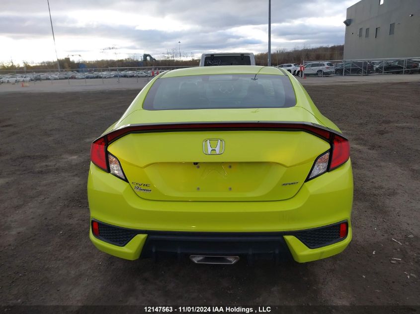 2019 Honda Civic Sport VIN: 2HGFC4A81KH400291 Lot: 12147563