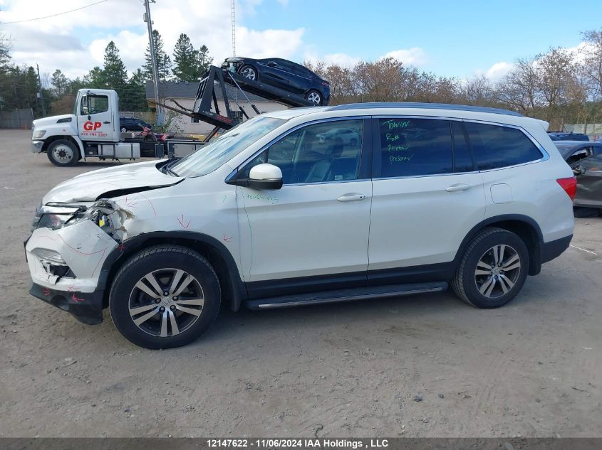 2017 Honda Pilot VIN: 5FNYF6H85HB507178 Lot: 12147622