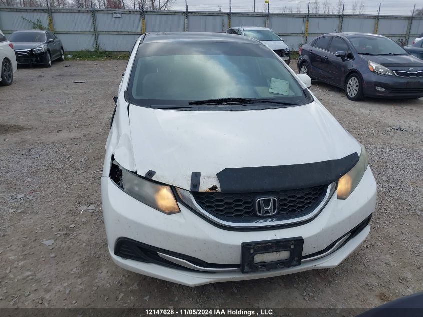 2013 Honda Civic Sdn VIN: 2HGFB2F42DH038018 Lot: 12147628