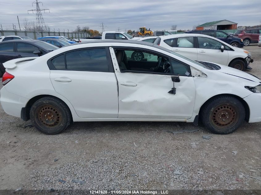 2013 Honda Civic Sdn VIN: 2HGFB2F42DH038018 Lot: 12147628