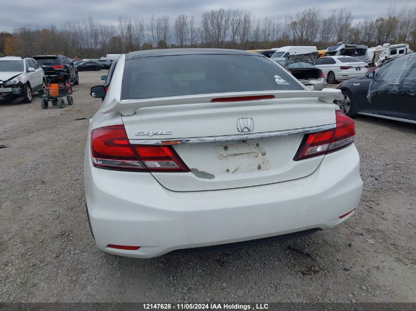 2013 Honda Civic Sdn VIN: 2HGFB2F42DH038018 Lot: 12147628