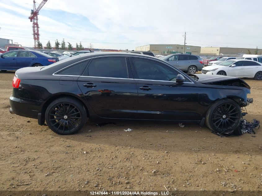 2014 Audi A6 VIN: WAUHMCFC2EN116284 Lot: 12147644