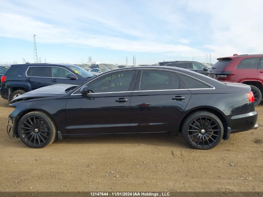 2014 Audi A6 VIN: WAUHMCFC2EN116284 Lot: 12147644